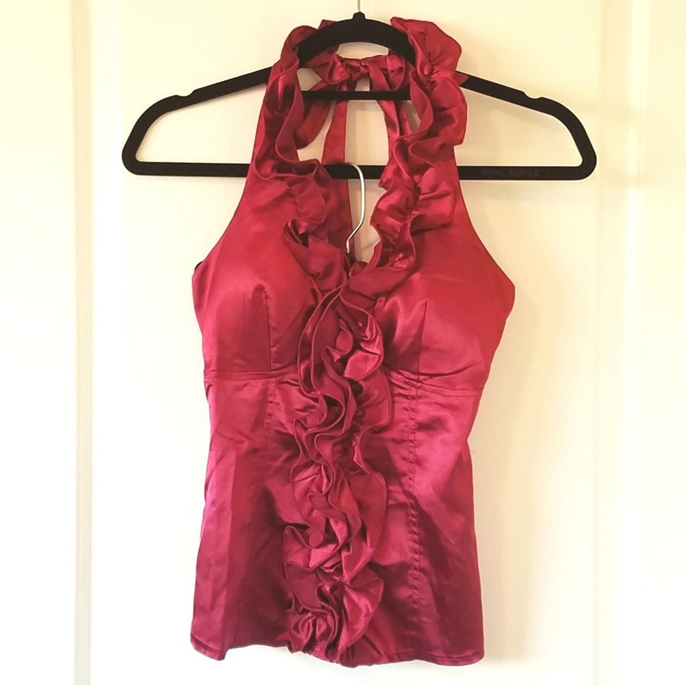 NWOT Charlotte Russe Halter Top S